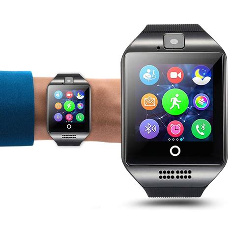 Q18 Bluetooth Smart Wrist Watch with Camera and Sim Card Slot